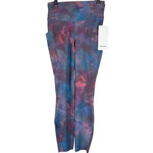 Lululemon Fast Free High-Rise Tight 25” Pockets Hazy Afterglow Women's Sz 6 NWT